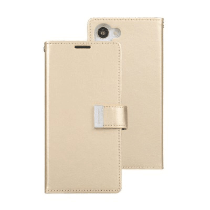 Samsung Galaxy S23 Plus Compatible Case Cover With Premium Rich Diary - Gold