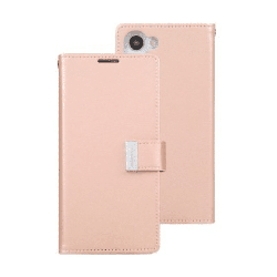 Samsung Galaxy S23 Compatible Case Cover With Premium Rich Diary - Rose Gold