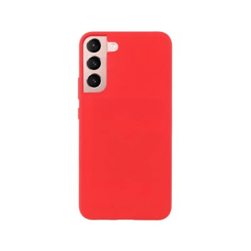 Samsung Galaxy S23 Compatible Case Cover With Premium Silicon - Red