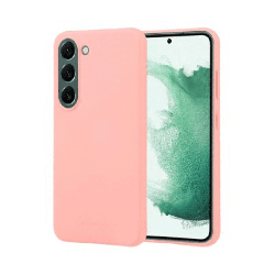 Samsung Galaxy S23 Compatibility Case Cover With Soft Feeling Jelly Cover - Pink