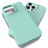 iPhone 16 Pro Compatible Case Cover With Soft Feeling Jelly And Stylish Design - Mint