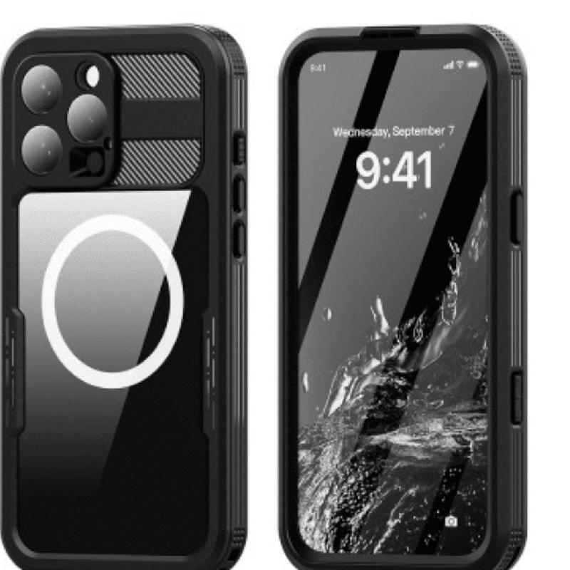 iPhone 16 Pro Shock-Resistant Case: Tough, IP68 Rated Waterproof, and MagSafe Compatible