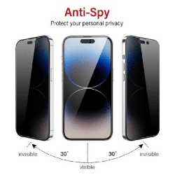 9H Privacy Tempered Glass Screen Protector