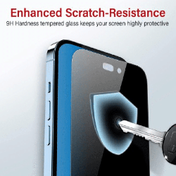 9H Privacy Tempered Glass Screen Protector