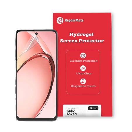 Oppo A3x 4G Compatible Hydrogel Screen Protector Full Cover
