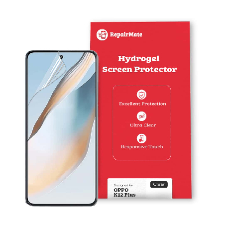 Oppo K12 Plus Compatible Hydrogel Screen Protector Full Cover