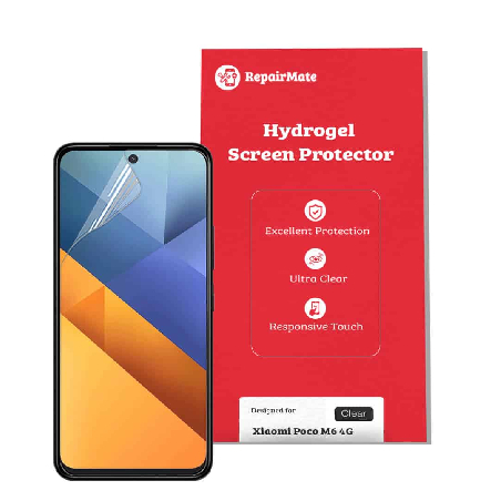 Premium Hydrogel Screen Protector Film for Xiaomi Poco M6 4G – Scratch-Resistant Protective Film – Australian Stock by Repair Ma