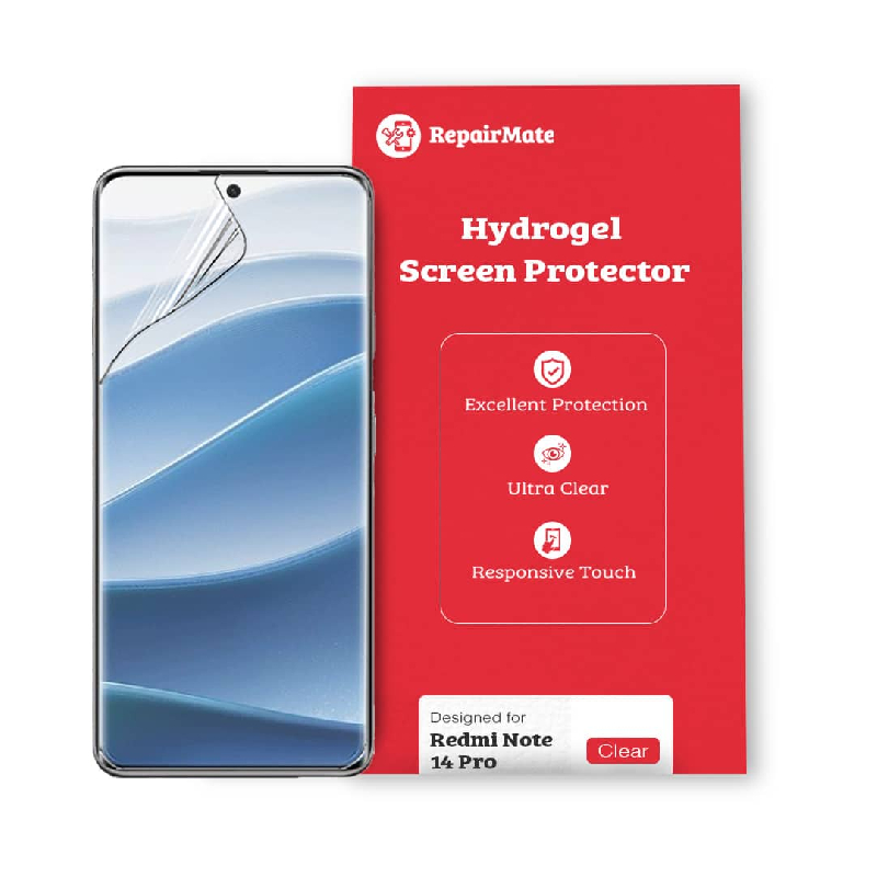 Redmi Note 14 Pro Compatible Hydrogel Screen Protector