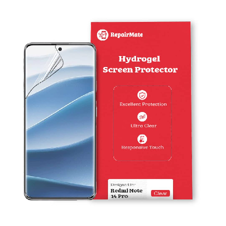 Redmi Note 14 Pro Compatible Hydrogel Screen Protector