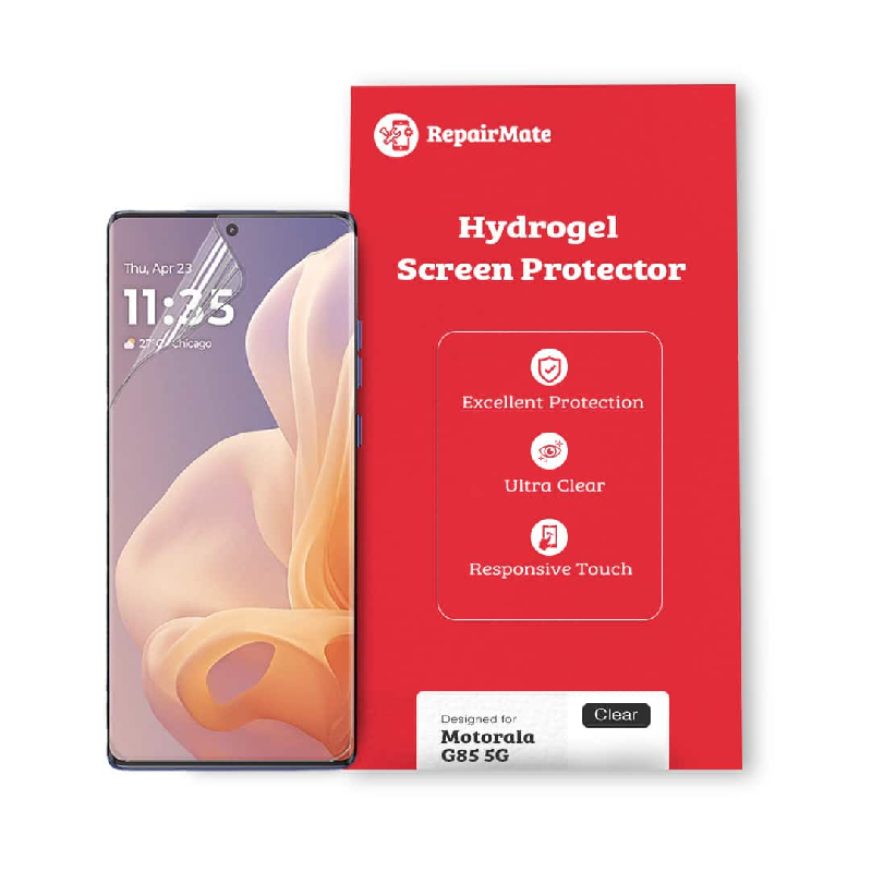 Motorola G85 5G Compatible Premium Hydrogel Screen Protector