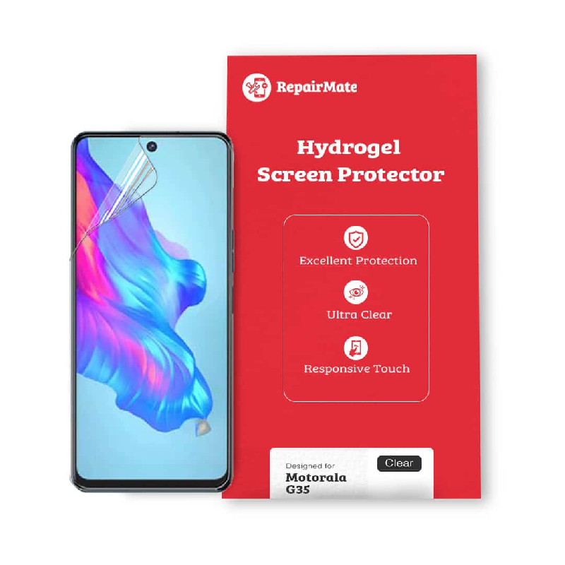 Motorola G35 Compatible Premium Hydrogel Screen Protector