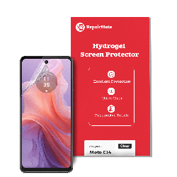 Motorola E14 Compatible Premium Hydrogel Screen Protector