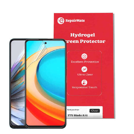 Premium Hydrogel Screen Protector Film for ZTE Blade A75 4G and 5G – Scratch-Resistant Protective Film Australian Stock by Repai