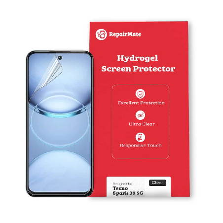 Tecno Spark 30 5G Compatible Hydrogel Screen Protector