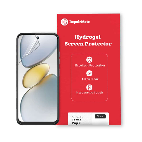 Tecno Pop 9 Compatible Hydrogel Screen Protector