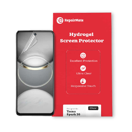 Tecno Spark 30 Compatible Hydrogel Screen Protector