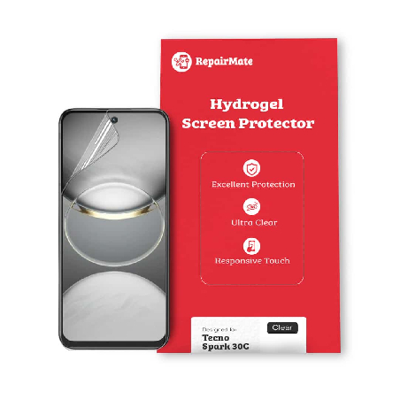 Tecno Spark 30C Compatible Hydrogel Screen Protector