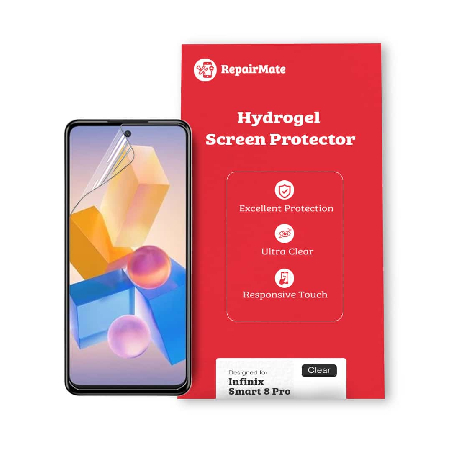 Infinix Smart 8 Pro Compatible Hydrogel Screen Protector
