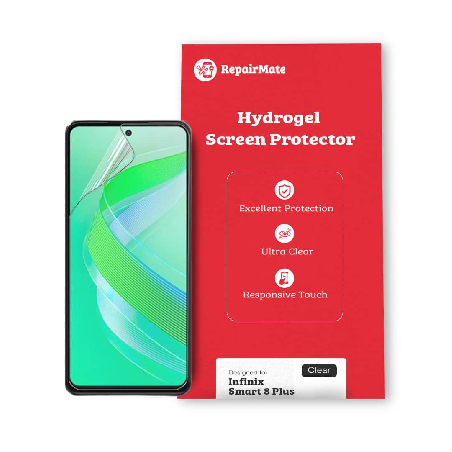 Infinix Smart 8 Plus Compatible Hydrogel Screen Protector