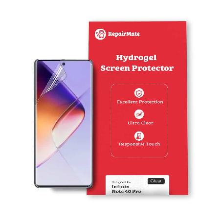 Infinix Note 40 Pro Compatible Hydrogel Screen Protector