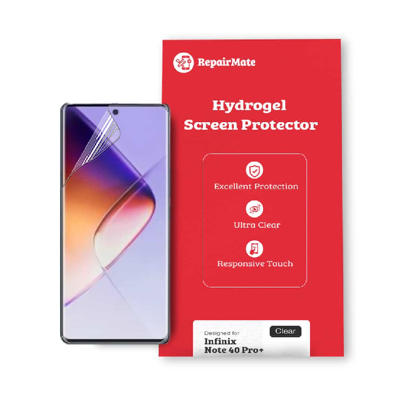 Infinix Note 40 Pro+ Compatible Hydrogel Screen Protector
