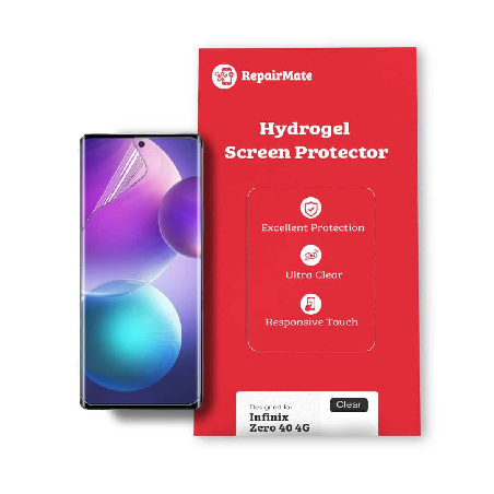 Infinix Zero 40 4G Compatible Hydrogel Screen Protector