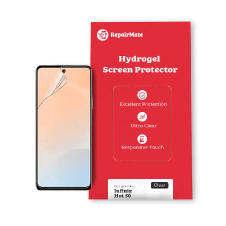 Infinix Hot 50 Compatible Hydrogel Screen Protector