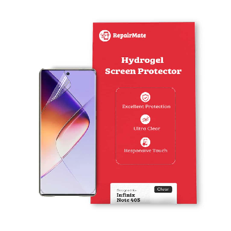 Infinix Note 40S Compatible Hydrogel Screen Protector