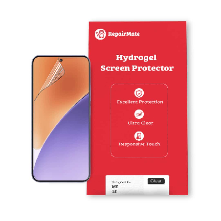MI 15 Compatible Premium Hydrogel Screen Protector