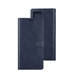 iPhone 16 Compatible Case Cover With Premium Bluemoon Diary Case With Magsafe Technology - Navy