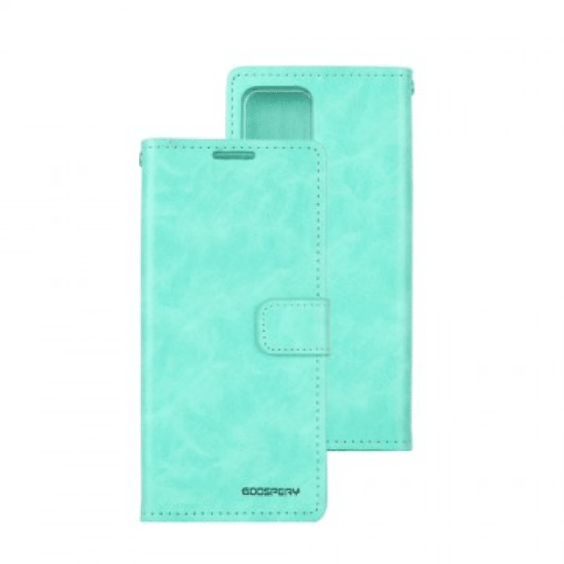 iPhone 16 Compatible Case Cover With Premium Bluemoon Diary Case With Magsafe Technology - Mint