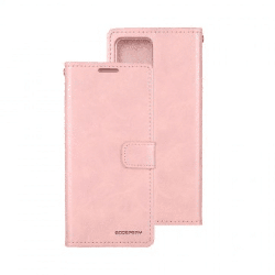 iPhone 16 Compatible Case Cover With Premium Bluemoon Diary Case With Magsafe Technology - Rose Gold