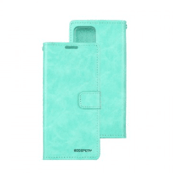 iPhone 16 Compatible Case Cover With Premium Bluemoon Diary Case With Magsafe Technology - Mint