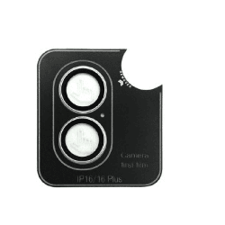 iPhone 16 Best Quality Camera Lens Protector for Rear Camera: Adhesive & Anti-Fingerprint, Compatible with Cases with Wide Camer