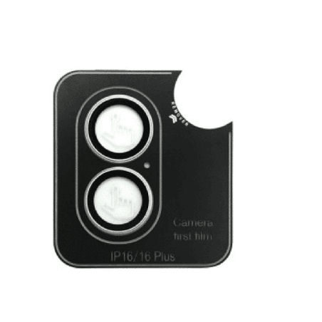 iPhone 16 Best Quality Camera Lens Protector for Rear Camera: Adhesive & Anti-Fingerprint, Compatible with Cases with Wide Camer