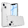 iPhone 15 Strong Drop-Resistant Case Cover: Shock & Scratch Protection with Wireless Charging Compatibility - Transparent