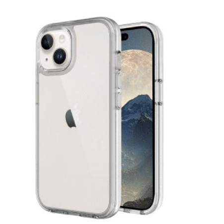 iPhone 15 Slip-Proof Protective Case Cover: Shockproof, Supports Wireless Charging, Easy Grip with Screen & Camera Lens Protecti