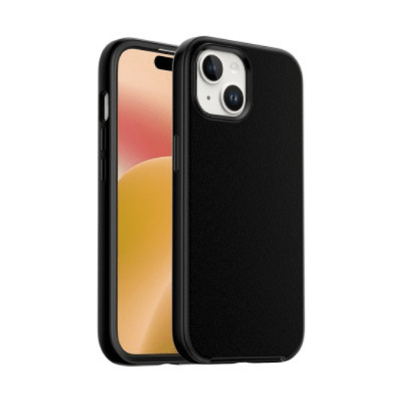 iPhone 15 Slip-Proof Protective Case Cover: Shockproof, Supports Wireless Charging, Easy Grip with Screen & Camera Lens Protecti