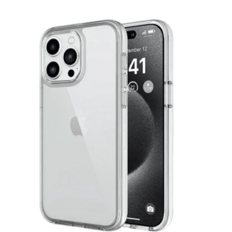 iPhone 15 Pro Slip-Proof Protective Case Cover: Shockproof, Supports Wireless Charging, Easy Grip with Screen & Camera Lens Prot