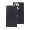 iPhone 15 Pro Max PU Leather Shock Absorption Flip Wallet Case Cover with Full Front Cover & Metal Snap-On Fastener, Multiple Ca