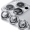 iPhone 15 Pro Max Best Quality Camera Lens Protector for Rear Camera: Adhesive & Anti-Fingerprint, Compatible with Cases with Wi