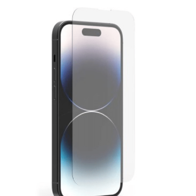 iPhone 15 High Hardness Tempered Glass Screen Protector: Stain-Resistant, Triple Strength, Protection Against Shatter, Scratch &