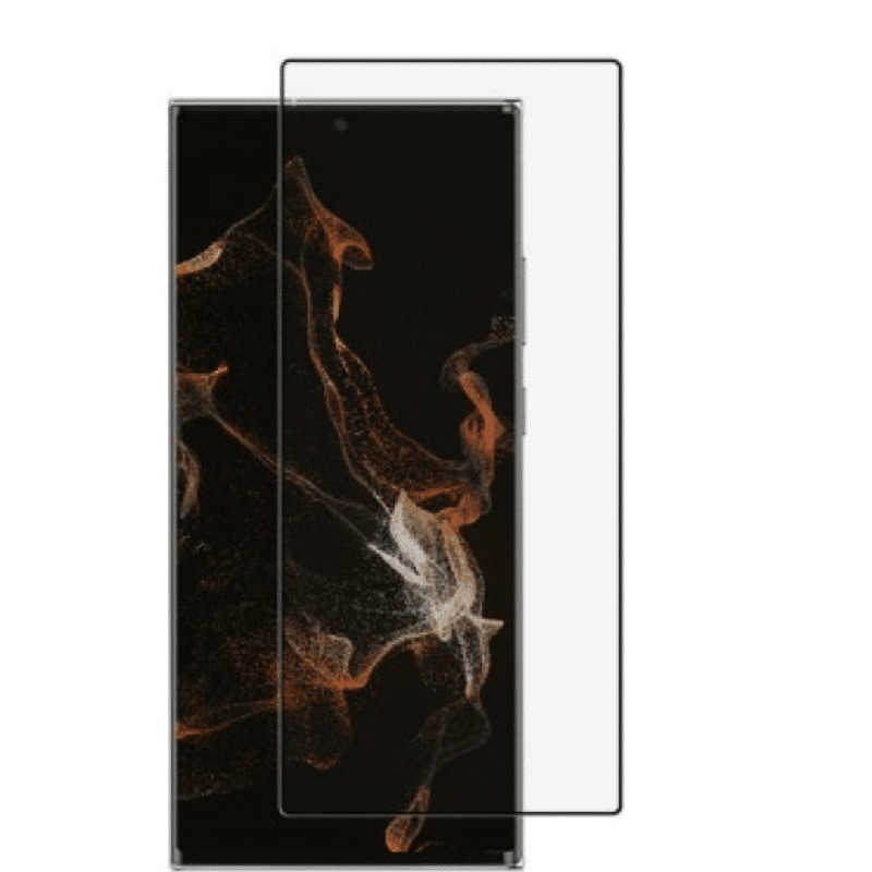 Samsung Galaxy S25 Ultra Clear Full-Coverage Tempered Glass Screen Protector: Very Strong, Perfect Fit Around Corners, Anti Scra