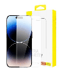 iPhone 14 Pro HD Clarity Tempered Glass Screen Protector: Ultra Thin & Hard, Impact Resistant, Scratch & Wear Resistant with Sup