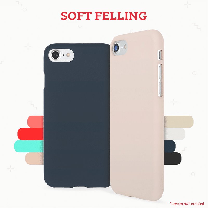 Soft Feeling Jelly Cover Case for iPhone