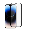 iPhone 14 Pro Max High-Quality Tempered Glass Screen Protector: Full-Screen Coverage, Black Edge, Scratch &amp; Stain-Resistant,