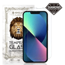 iPhone 14 Plus High Hardness Tempered Glass Screen Protector: Stain-Resistant, Triple Strength, Protection Against Shatter, Scra