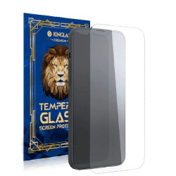 iPhone 14 Pro Triple-Strength Tempered Glass Screen Protector: Very Tough, Ultra HD Transparency, High Touch Sensitivity, Stain,