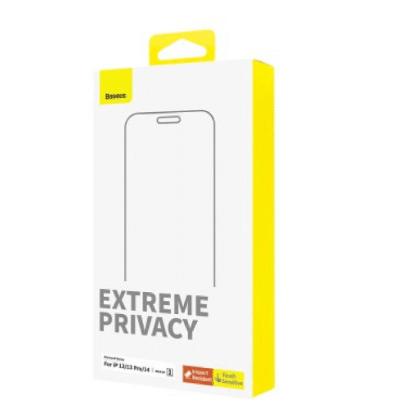 iPhone 14 High Hardness Tempered Glass Screen Protector: Stain-Resistant, Triple Strength, Protection Against Shatter, Scratch &
