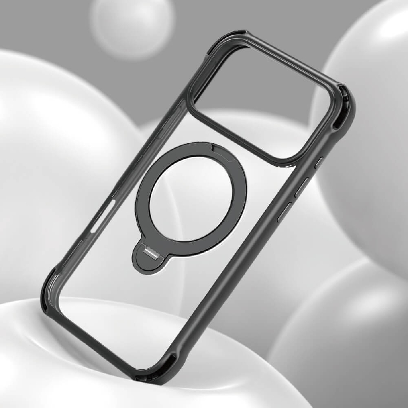 iPhone 17 Pro Max Rebound Drop Protection Case Cover With Magnetic Ring-3